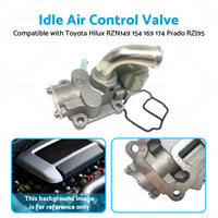 {{ Idle Air Control Valve Suitable for Toyota Hilux RZN149 154 169 174 Prado RZJ95 }} - Buy Car Parts Online at {{ Kaka Auto Parts }}.