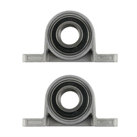4x Ball Bearing Pillow Block Zinc Alloy Metal Suitable For 8/10/12/20mm Inner Diameter