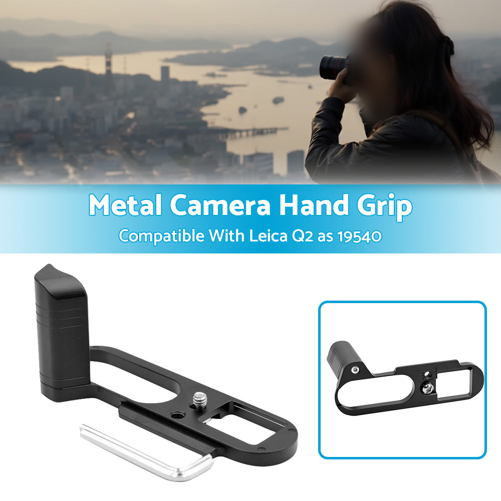 {{ Metal Camera Hand Grip Holder Arca Swiss Plate Bracket Suitable For Leica Q2 }} - Buy Car Parts Online at {{ Kaka Auto Parts }}.