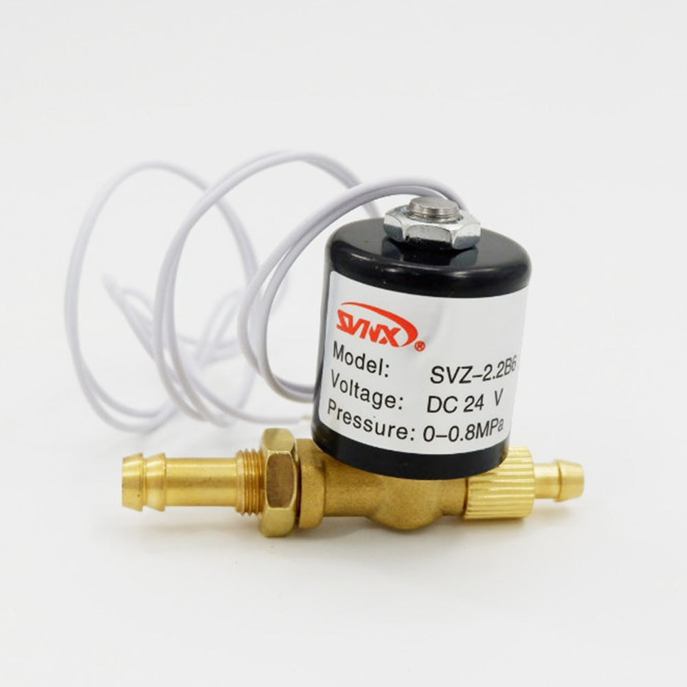 2-Way Solenoid Valve 0-0.8Mpa Suitable For Argon Welding Machines VZCT-2.2 24VDC