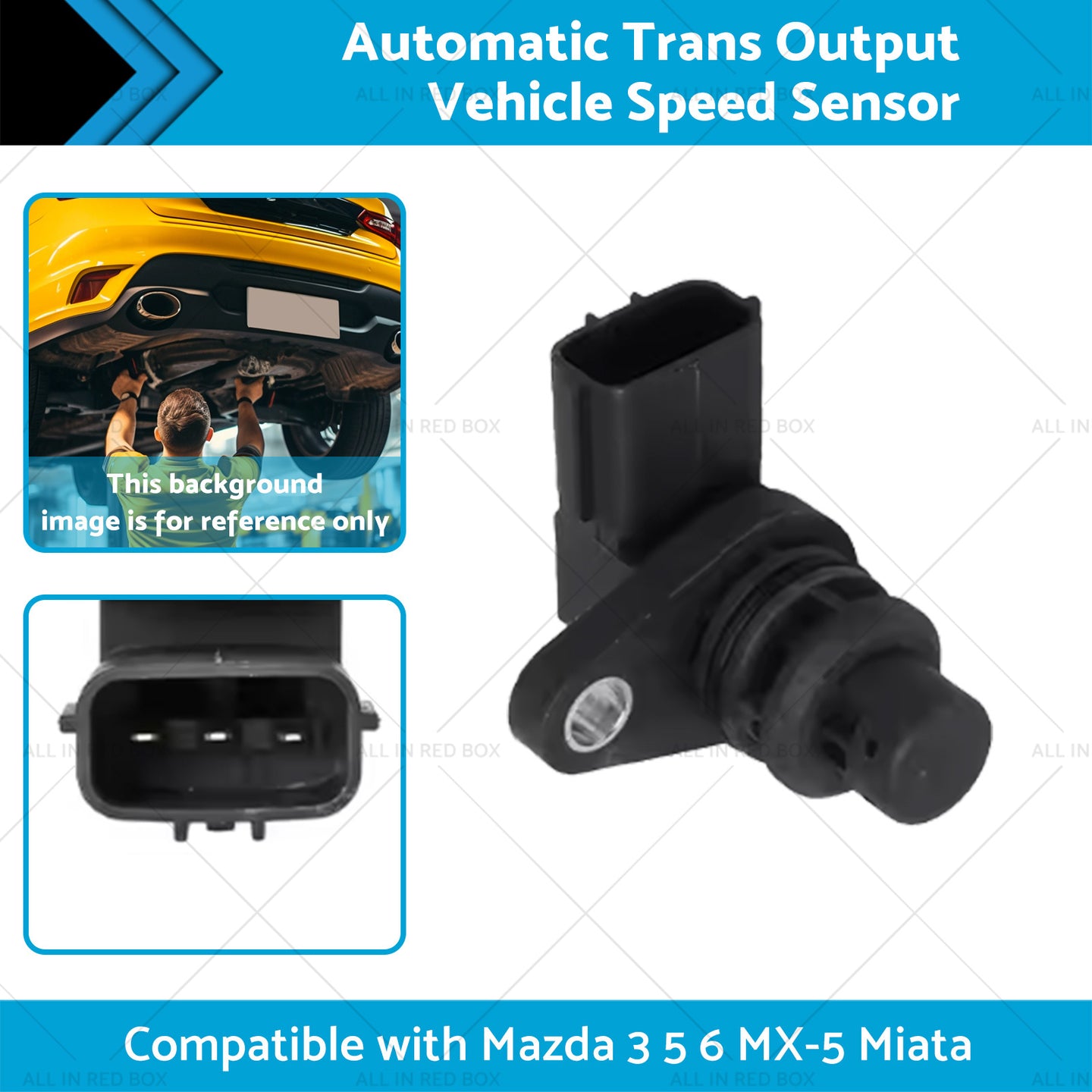 {{ Automatic Trans Output Vehicle Speed Sensor Suitable for Mazda 3 5 6 MX-5 Miata }} - Buy Car Parts Online at {{ Kaka Auto Parts }}.