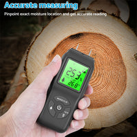 2-Pin Digital LCD Moisture Meter Suitable For Wood, Damp Detection & Caravan Testing