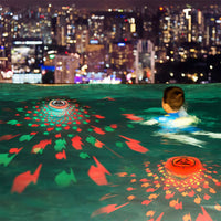Floating Underwater LED Disco Light Glow Show Lamp Suitable For Swimming Pool, Tub & Spa