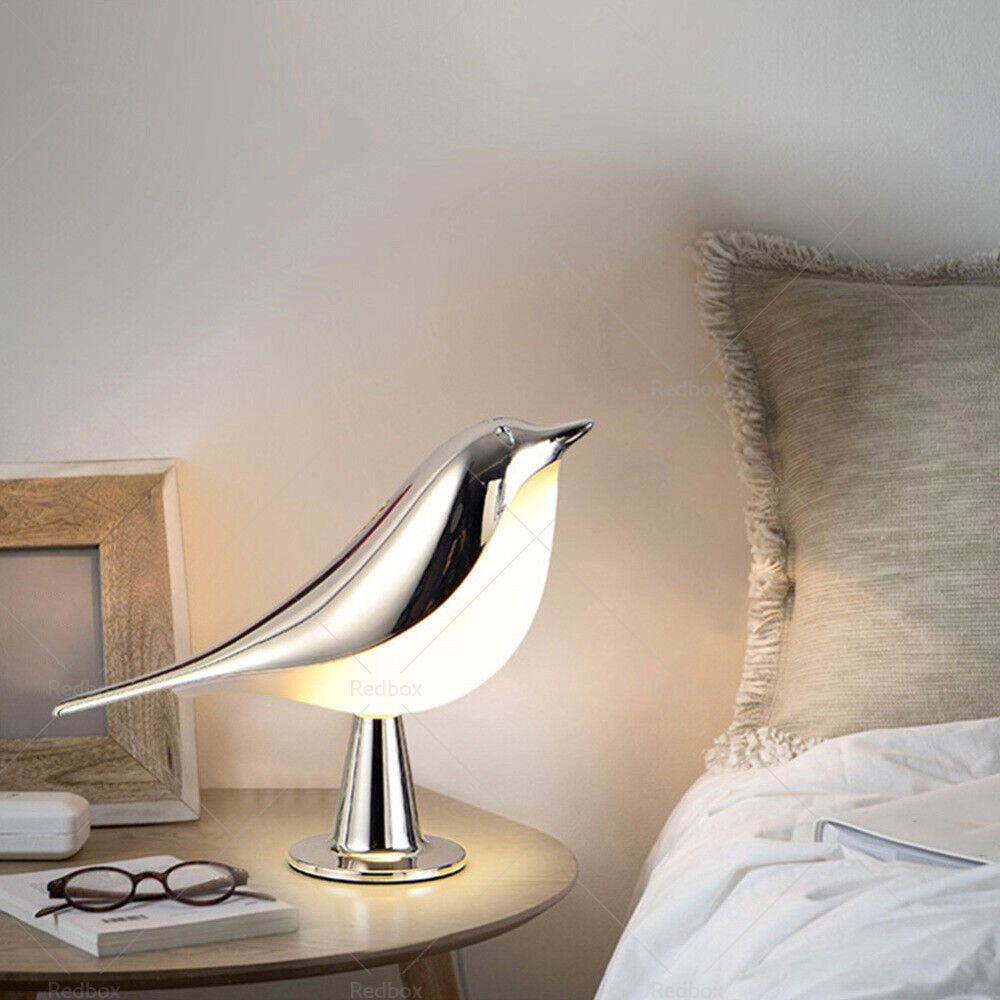 {{ Modern Magpie Bird LED Table Desk Lamp Bedside Touch Reading Night Light Bedroom }} - Buy Car Parts Online at {{ Kaka Auto Parts }}.