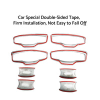 Door Handle Bowl Cover Trim Gloss Black Suitable For Mitsubishi Triton MV 2024+