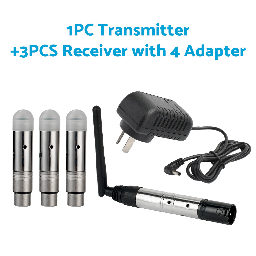 2.4G DMX512 Wireless Transmitter & Receiver Suitable For Stage Lighting Effects DMX Controllers