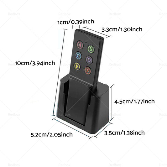 Wallet Tracker Transmitter 6 Receivers Anti-lost Wireless Key Finder Remote Key