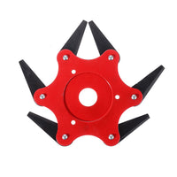 Grass Trimmer Head with 6 Cutters 65Mn for Weed, Lawn & Brush Cutting Razor Mower Tool