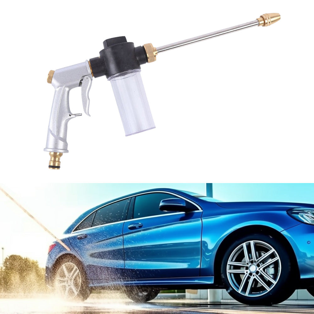 {{ Garden Hose Nozzle Long Pole Foam Water Bottle 360隆茫 Rotating Car Wash Gardening }} - Buy Car Parts Online at {{ Kaka Auto Parts }}.