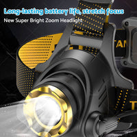 {{ 12000000lm USB Rechargeable Headlight Head Torch Lamp Flashlight LED Headlamp }} - Buy Car Parts Online at {{ Kaka Auto Parts }}.