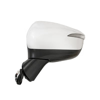 LH Door Wing Mirror Suitable For Mazda CX-5 2015-2016 White 8-Wire No Blind Spot
