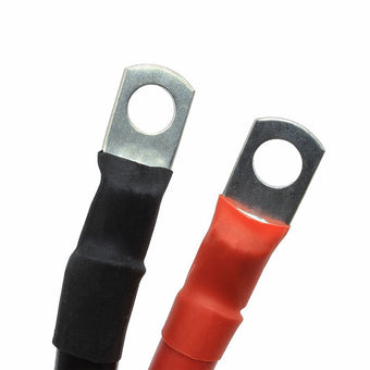 compare product 30cm Battery Joiner Connector Lead DC Wire 100A 12V 24V Cable with Lugs Red & Black
