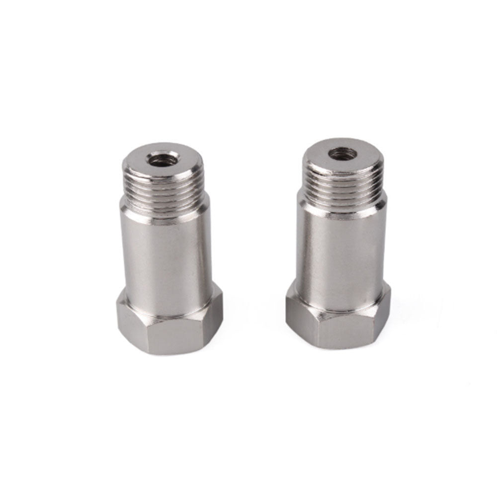 2x Oxygen Sensor Extender Spacer M18 x 1.5 Bung Adapter Suitable For OBD2 Vehicles