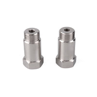2x Oxygen Sensor Extender Spacer M18 x 1.5 Bung Adapter Suitable For OBD2 Vehicles