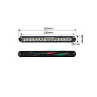 2x15 LED Tailer Stop Reverse Light Bar Suitable For Truck Boat Caravan Tail Lamp