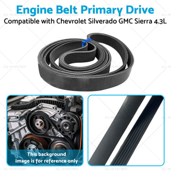 compare product Engine Primary Drive Belt Suitable For Chevrolet Silverado / GMC Sierra 4.3L 2019-2023