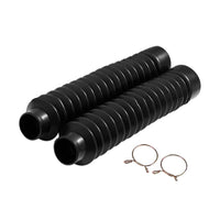 Motorcycle Rubber Front Fork Dust Gaiters Boot Shock Absorber Cover Black Suitable For Motorbike