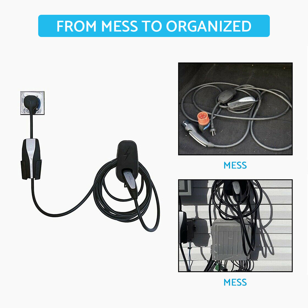 Mobile Connector Cable Holder Car Charging Cable Organizer Suitable For Tesla Model 3 / X / S