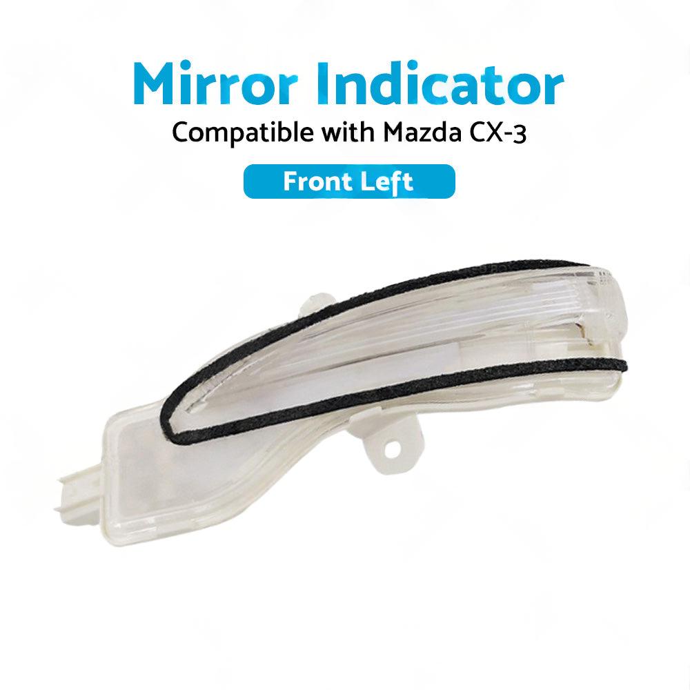 Left Side Mirror Light Indicator Blinker Suitable for Mazda CX-3 CX3 2015-2022