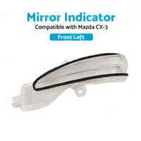 Left Side Mirror Light Indicator Blinker Suitable for Mazda CX-3 CX3 2015-2022