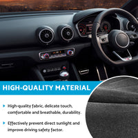 Dash Mat Non-Slip Suitablefor Audi A3 S3 RS3 8V Series 2013-2018 Dashboard Cover