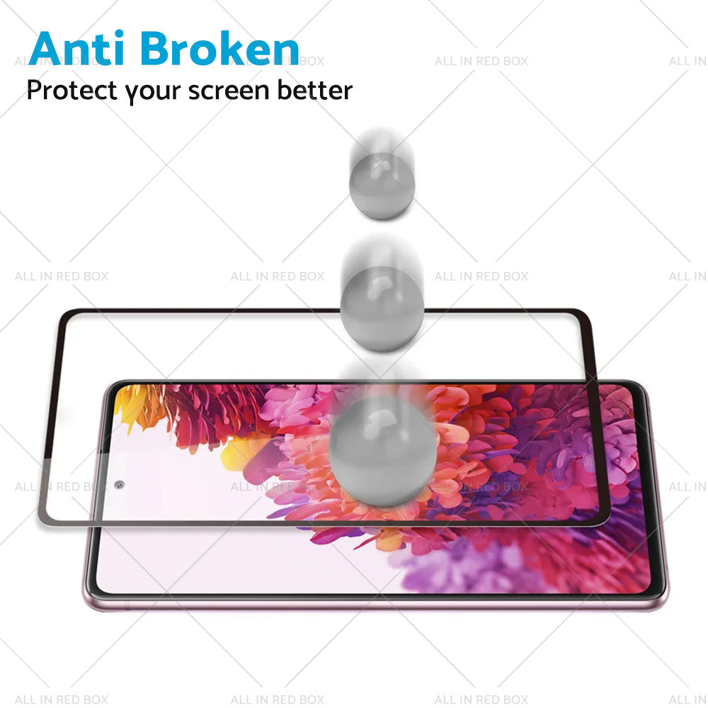 {{ 9H Tempered Glass Screen Protector Full Cover Suitable For Samsung Galaxy S20 FE }} - Buy Car Parts Online at {{ Kaka Auto Parts }}.