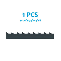 Bandsaw Blade 1400NM 6TPI Suitable For Workzone Ferrex HBS20 350W Bandsaw From Aldi