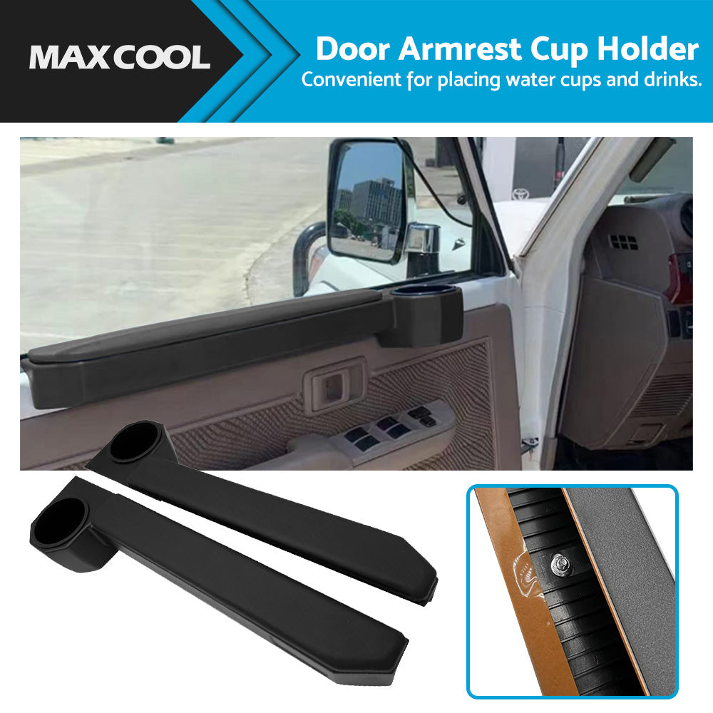 {{ RH  and  LH Door Armrest Cup Holder Suitable For Toyota Land Cruiser 70 Series Pair }} - Buy Car Parts Online at {{ Kaka Auto Parts }}.