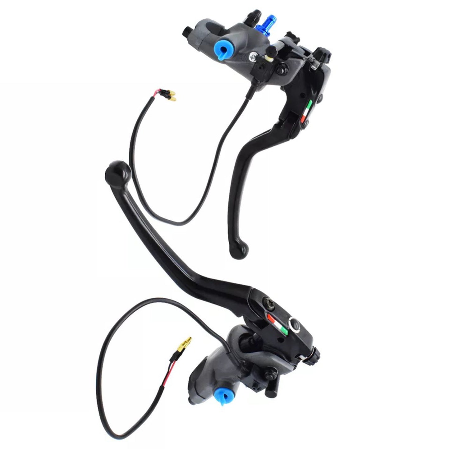 19 RCS CNC Motorcycle Set Brake Master Cylinder Cable Clutch Radial Brake Pump