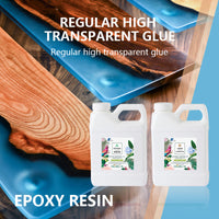 {{ 2Ltr Epoxy Resin 1:1 AB Kit Art DIY UV Crafts Glass & Water Clear Epoxy Coating }} - Buy Car Parts Online at {{ Kaka Auto Parts }}.