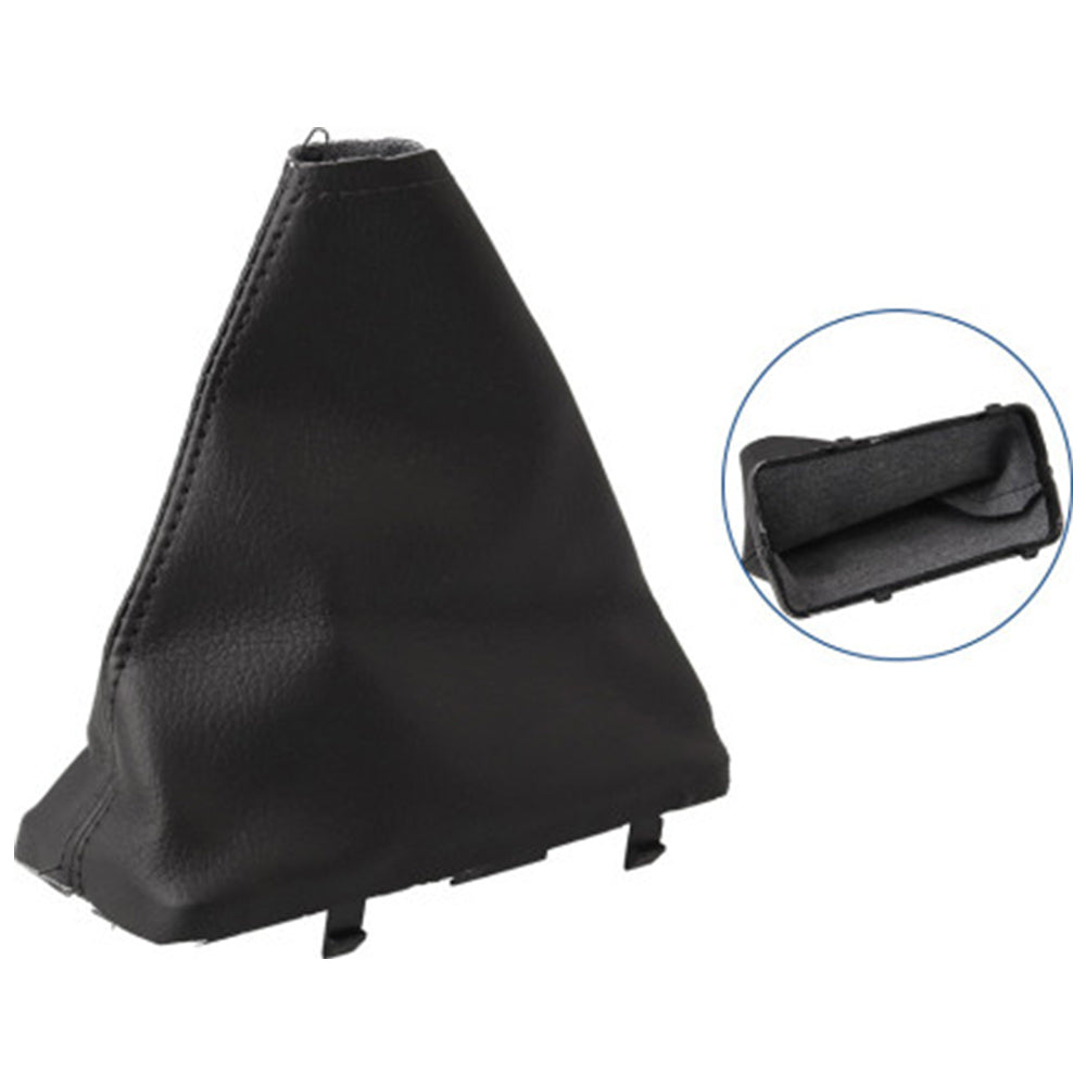 {{ Set Handbrake  and  T-Bar Boot Cover Black Leather for Ford Falcon FG FG-X 2008~2018 }} - Buy Car Parts Online at {{ Kaka Auto Parts }}.