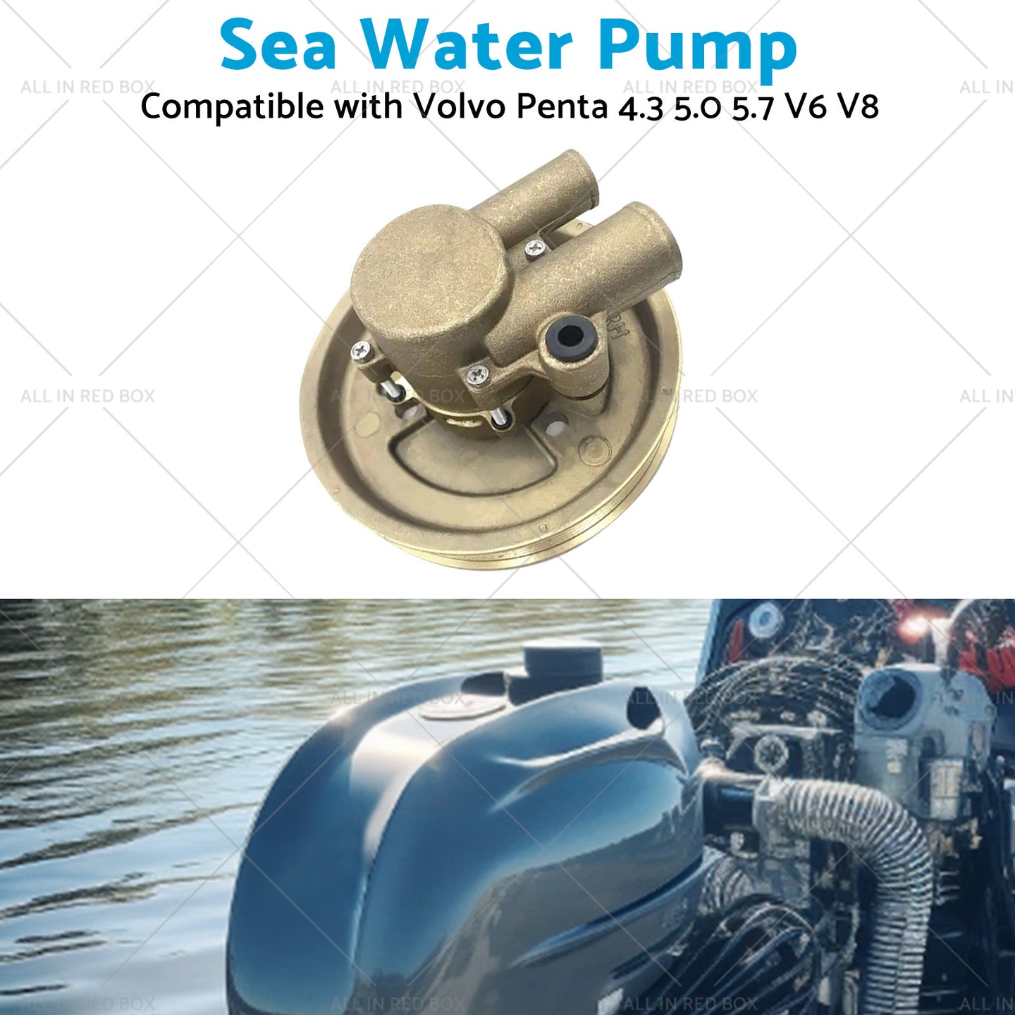 {{ 3812519 Raw Sea Impeller Water Pump For Volvo Penta 4. 3 5. 0 5. 7 V6 V8 21212799 }} - Buy Car Parts Online at {{ Kaka Auto Parts }}.