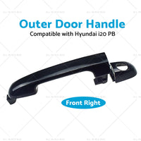 {{ Front Right Exterior Outer Door Handle Suitable for Hyundai i20 PB 2009-2015 }} - Buy Car Parts Online at {{ Kaka Auto Parts }}.