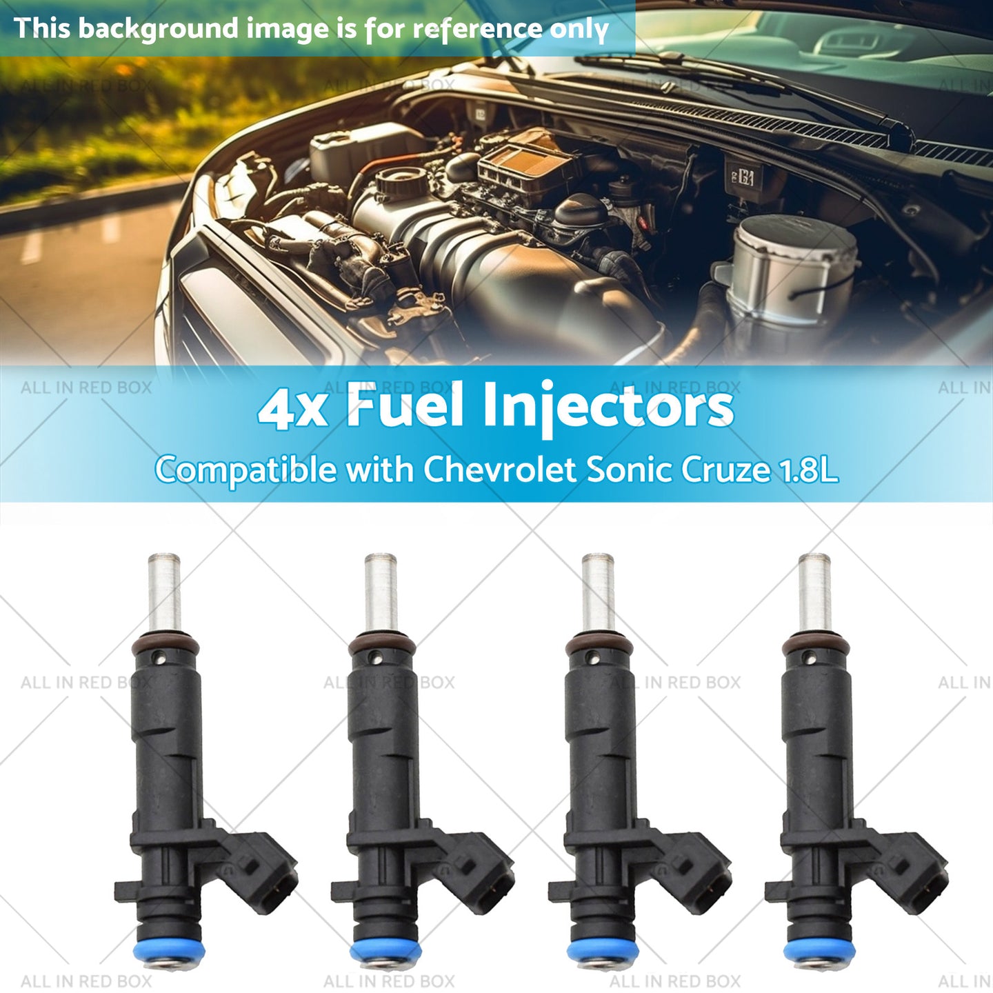 {{ 55570284 2173433 4x Fuel Injectors Suitable for Chevrolet Sonic Cruze 1. 8L 11-16 }} - Buy Car Parts Online at {{ Kaka Auto Parts }}.