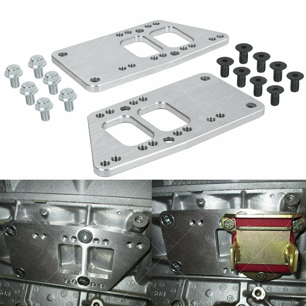 {{ GM LS Engine Conversion Swap Bracket Motor Mount Adapter Plates for Chevy SBC }} - Buy Car Parts Online at {{ Kaka Auto Parts }}.