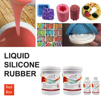 {{ SH25 Liquid Silicone Rubber Mould Making Kit 100:3 Mix - 1Kg 5Kg 10Kg Red }} - Buy Car Parts Online at {{ Kaka Auto Parts }}.