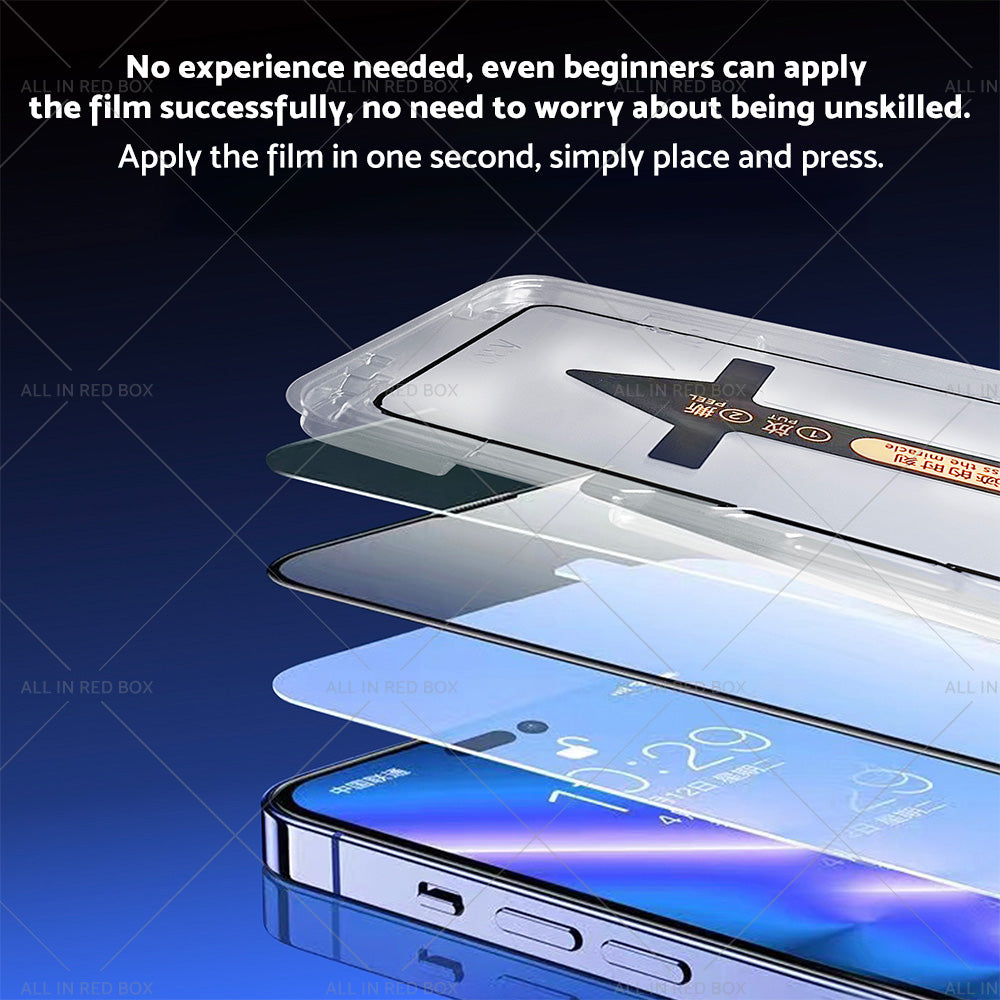 {{ 2PCS Tempered Glass Screen Protector Suitable For iPhone 14/ Pro/ Max/ Plus }} - Buy Car Parts Online at {{ Kaka Auto Parts }}.