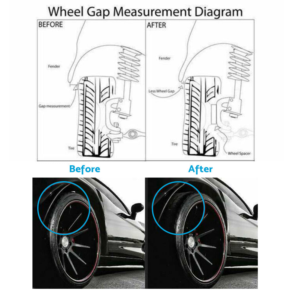 15mm Bolt-On Wheel Spacers 5x114.3 70.5mm Suitable For Ford Falcon & Mustang 1994-2014