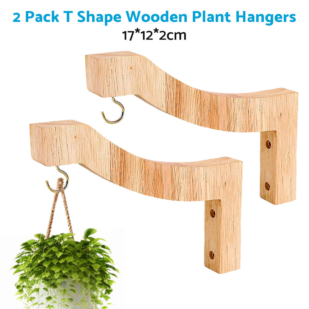 {{ Plant Hanger Hanging Plant Hook Wooden Hanging Basket Wall Plant Hook Flower Pot }} - Buy Car Parts Online at {{ Kaka Auto Parts }}.