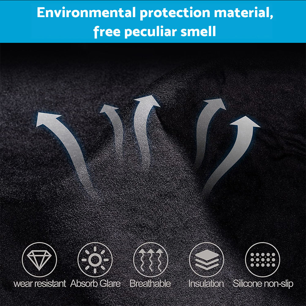 Dash Mat Suitable For Toyota Corolla 2019-2021 Black Non-Slip Dashboard Cover