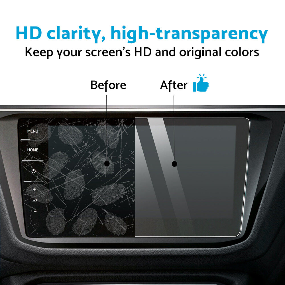 9.2 Inch Tempered Glass Touch Screen Protector Suitable For VW Tiguan 2018-2023