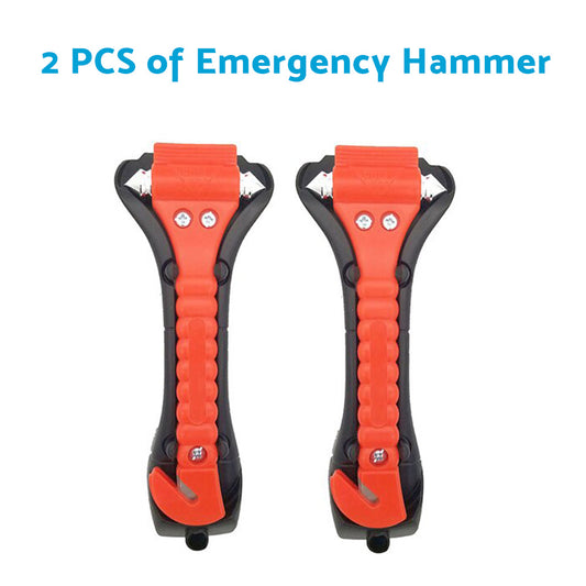 Car Emergency Hammer Window Glass Breaker Seat Belt Cutter Safety Escape Tool