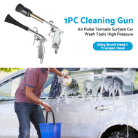 Car Cleaning Gun Aluminum Alloy Ergonomic Handle Rust-Proof Durable 0.8 MPa