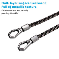 NEW Alloy Black Link Biker Trucker Punk Wallet Chain 16inch 40cm Long