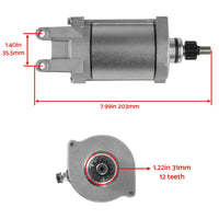Starter Motor Suitable For Yamaha XT500E 1990-1994, XT500/600 EZ 1988-1995, XT400E, XTZ750