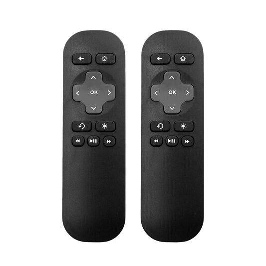 2x Remote Control Replacement Suitable For ROKU 1 / 2 / 3 / 4 & Telstra TV 1 / 2