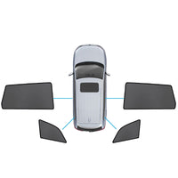 {{ Magnetic Mesh Sun Blind Shades Suitable for Audi Q7 4LB 06-15 On Front/Rear }} - Buy Car Parts Online at {{ Kaka Auto Parts }}.