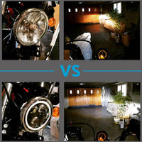 LED Motorcycle Headlight Suitable For Harley Davidson Street XG500 / Softail / Dyna