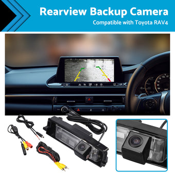 compare product Car Reverse Camera Rear View Backup Parking Suitable for Toyota RAV4 2006-2012
