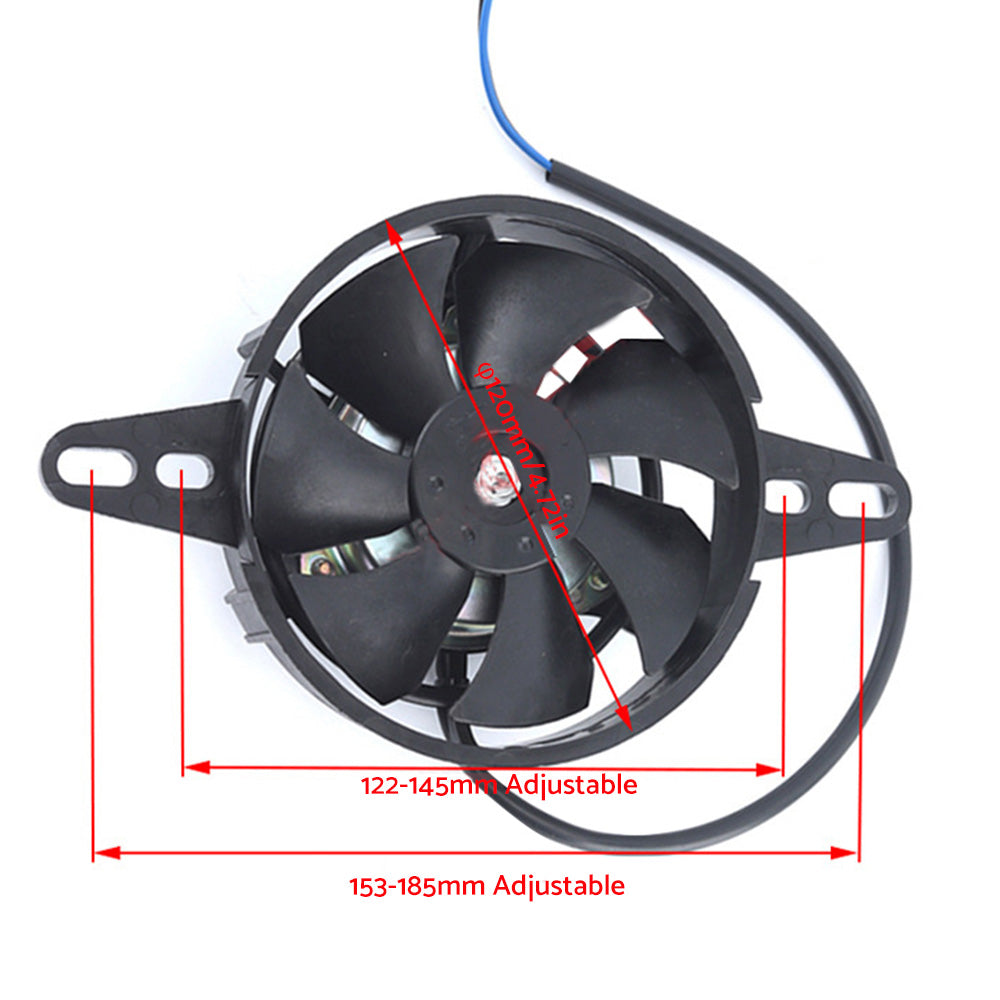 Dirtbike Cooling Fan Kit Universal For Enduro Motorbike KTM Husqvarna Beta GasGas